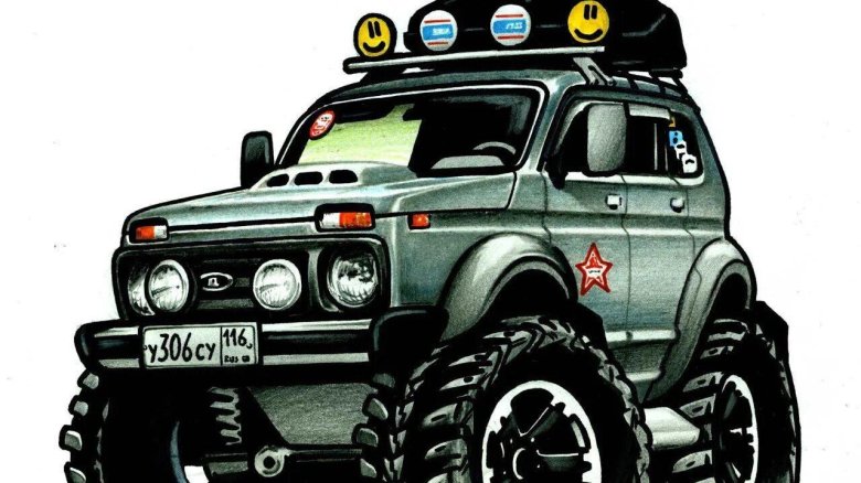Нива 4х4 джип