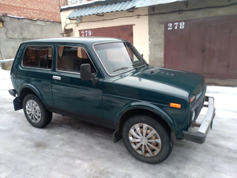 Лада нива 2121 зеленая