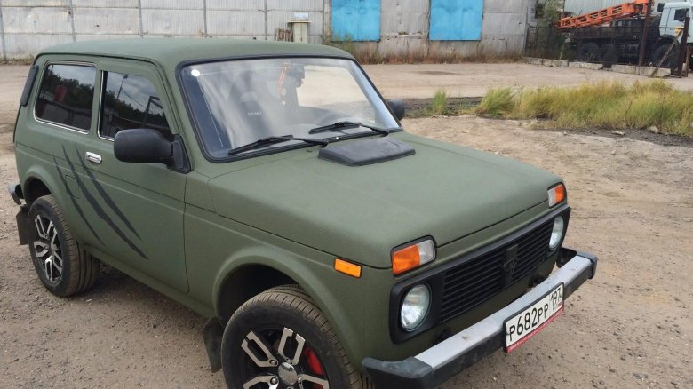 Хаки 303 матовая Нива