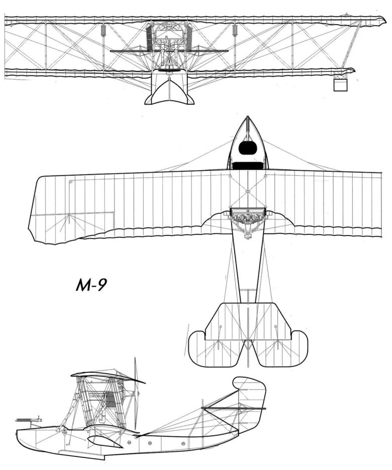 Летающая лодка м-9 Григоровича