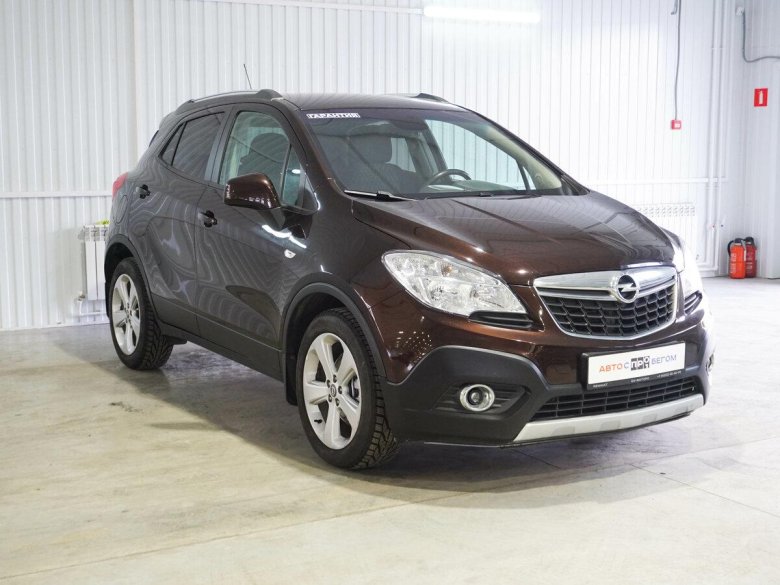 Опель Мокка цвета мокрый асфальт