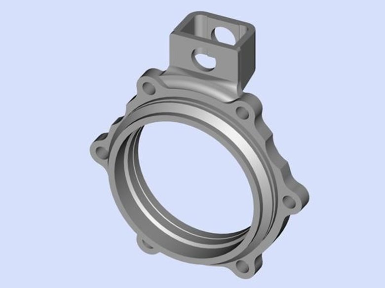 Крышка крепительная буксового узла