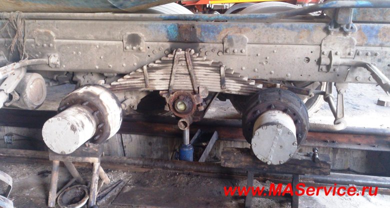 Задняя подвеска камаз 6520