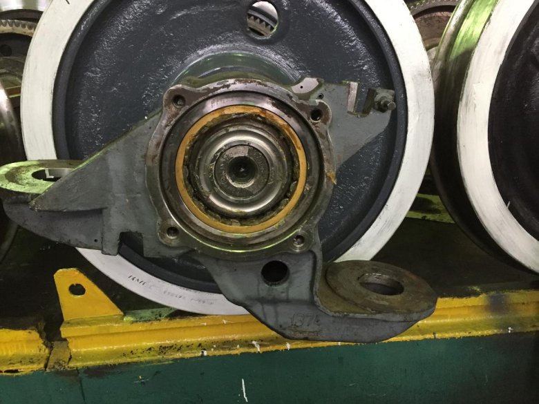 Колесная пара тепловоза