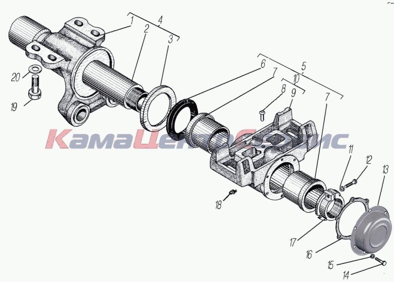 Балансир урал 4320