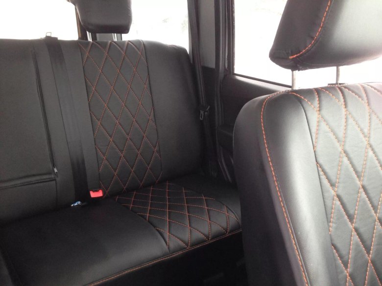 Чехлы УАЗ Патриот Автопилот красный