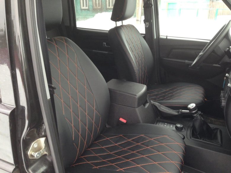 Чехлы на сиденья УАЗ Патриот 2017 года