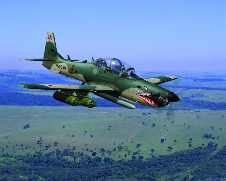 Штурмовики EMB 314 super Tucano