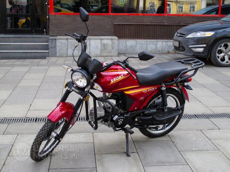 Мопед альфа спорт