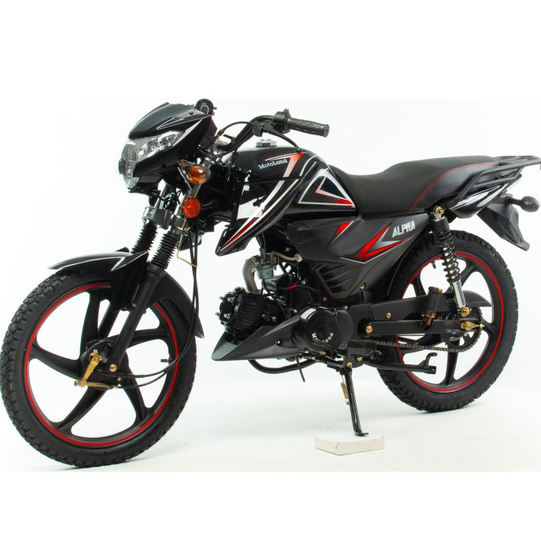 Мопед motoland альфа rf 11 черный