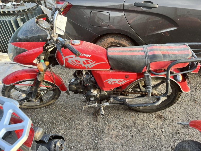 Альфа спорт мопед