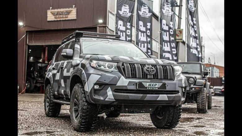 Toyota Land Cruiser Prado 150 Offroad Tuning