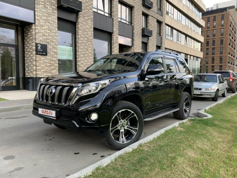 Тойота Прадо 150 черный