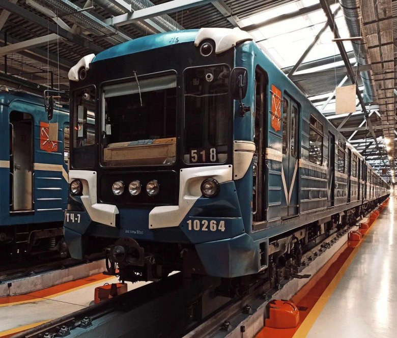 Метро вагон 81-540 СПБ