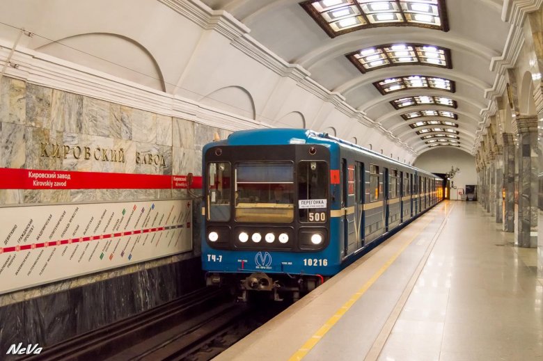 Метро вагон 81-540 СПБ