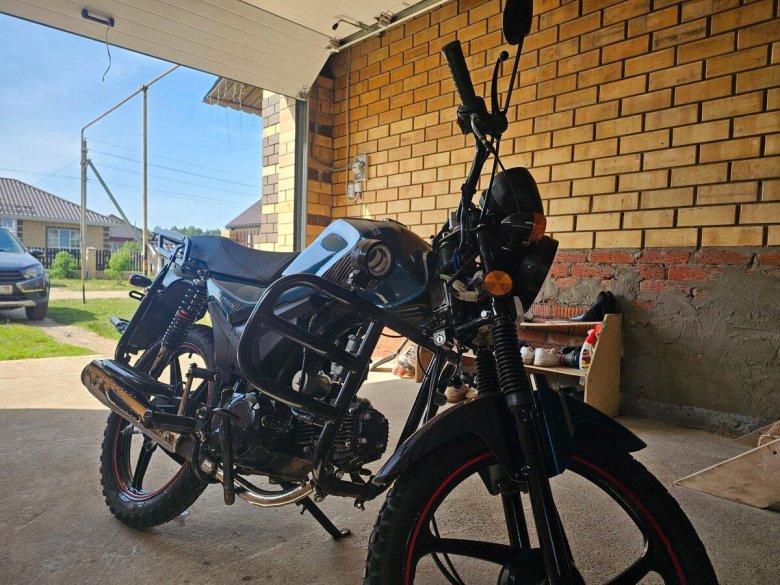 Мопед альфа турист 110