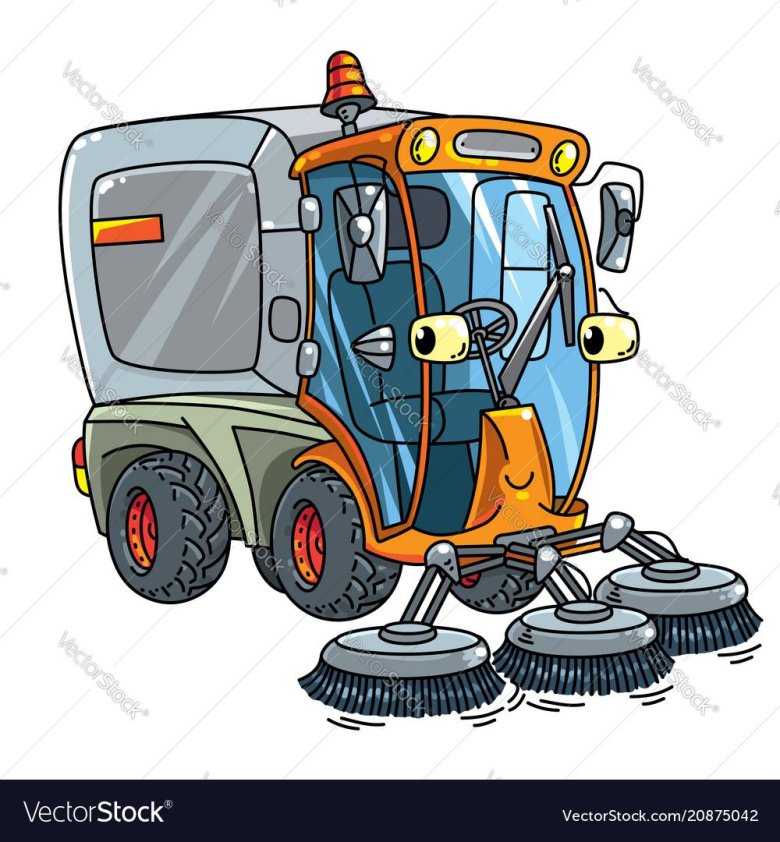 Рисунок уборочной машины