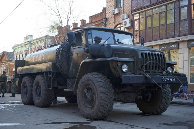 Урал 4320 водовозка