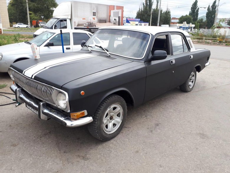 ГАЗ 24 черная матовая