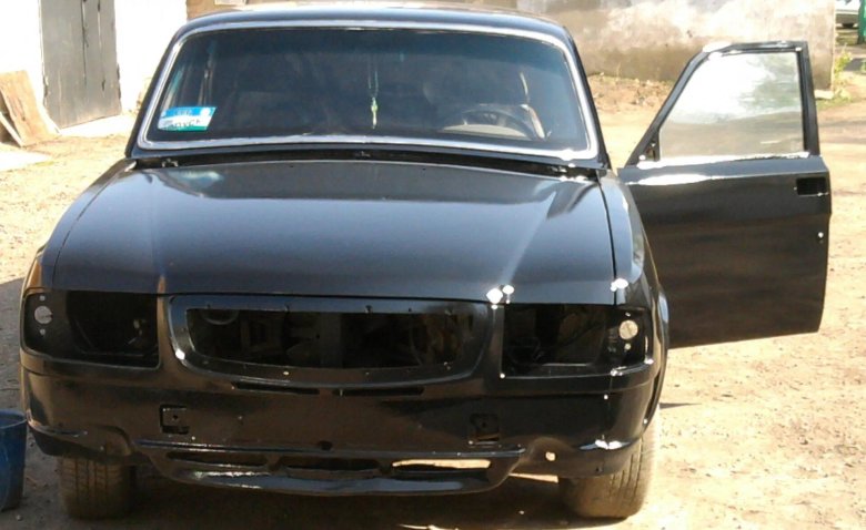 ГАЗ 3110 черная матовая