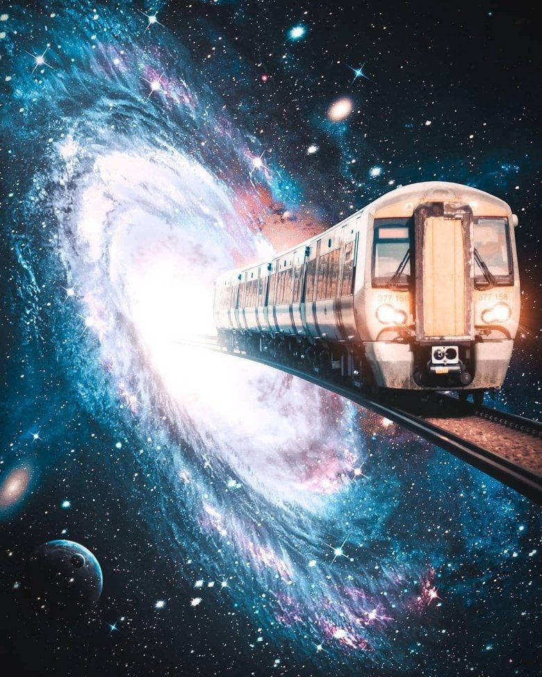 Поезд в космосе