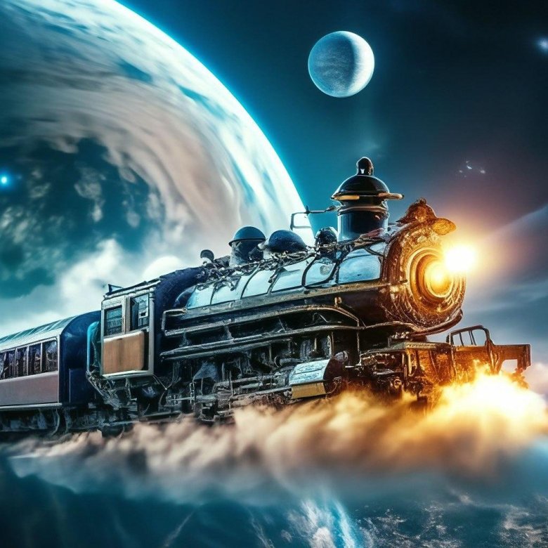 Паровоз поезд