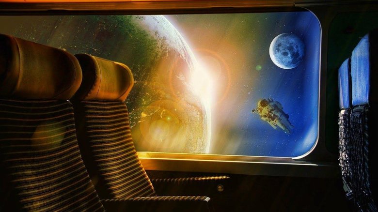 Поезд в космосе