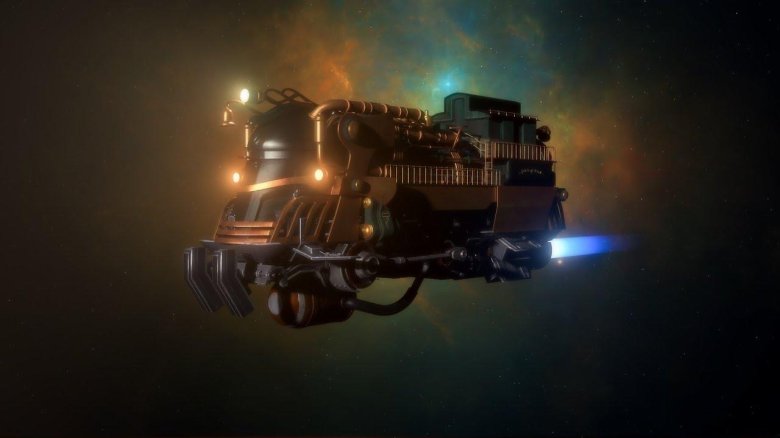 Поезд в космосе