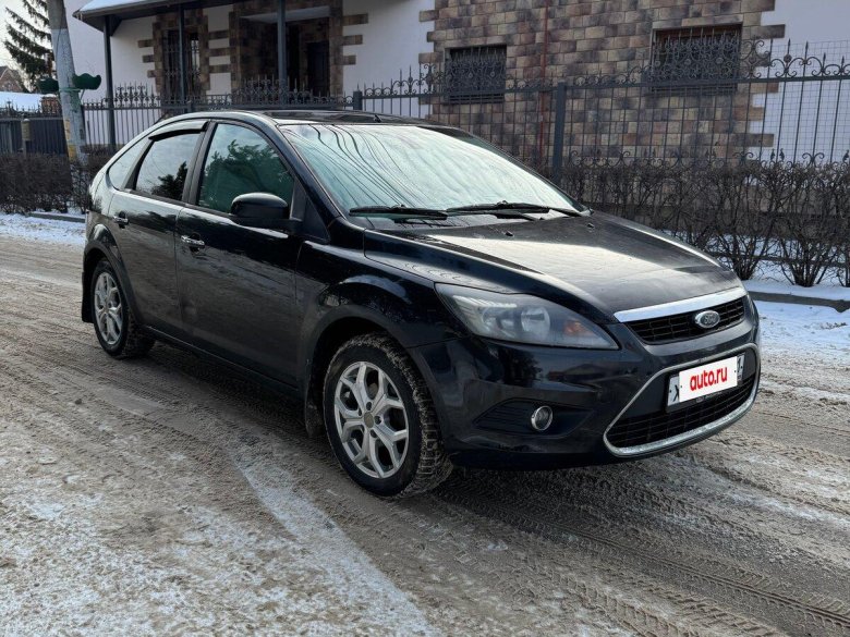Ford focus 2 рестайлинг черный