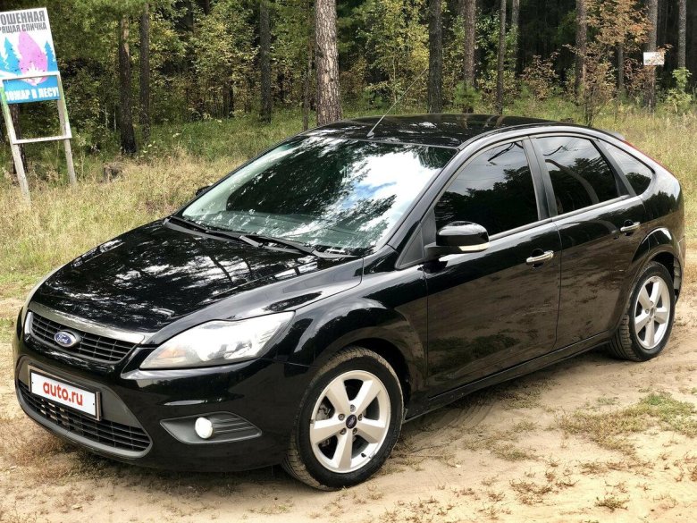 Форд фокус 2 Рестайлинг хэтчбек черный