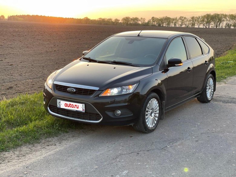 Черный форд фокус
