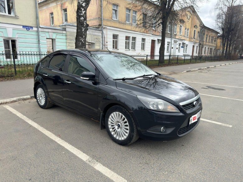 Ford focus 2 рестайлинг черный