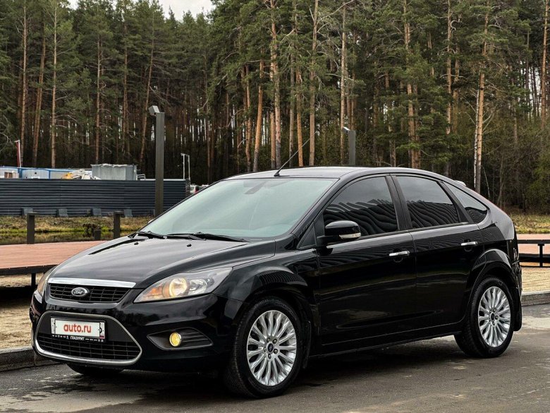 Ford focus 2008 хэтчбек черный