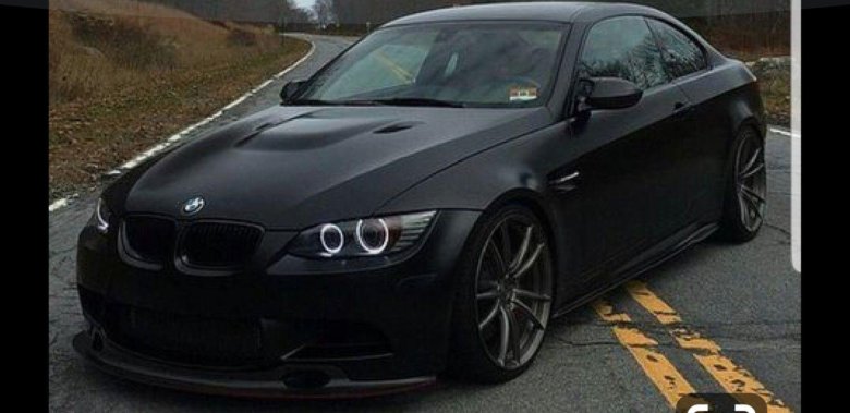 BMW m3 e92 Black