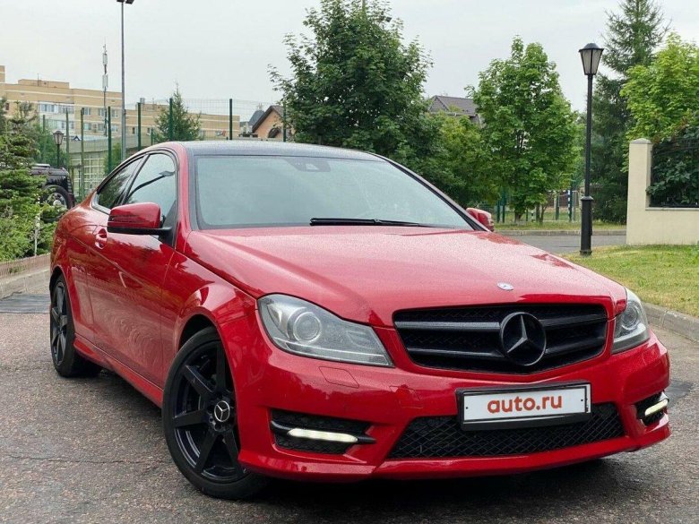 Мерседес w204 красный