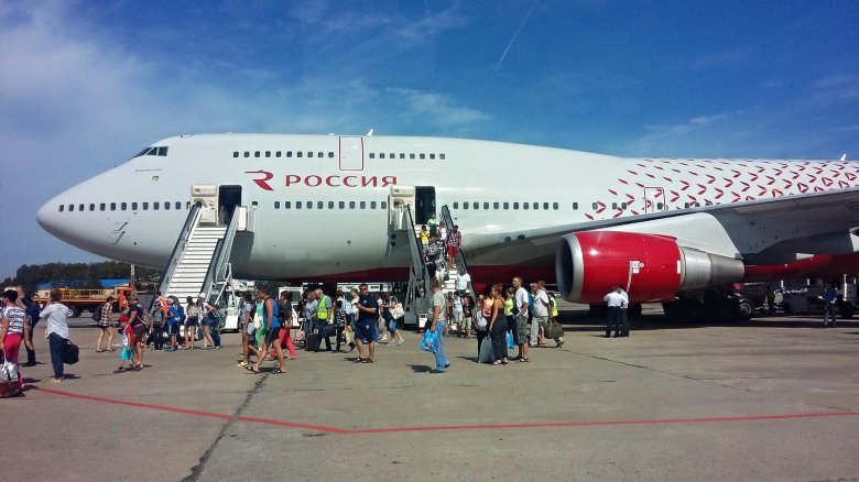 Боинг 747 Rossiya