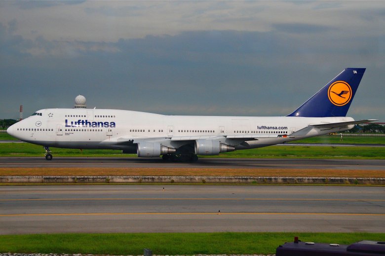 Боинг 747 400 Люфтганза