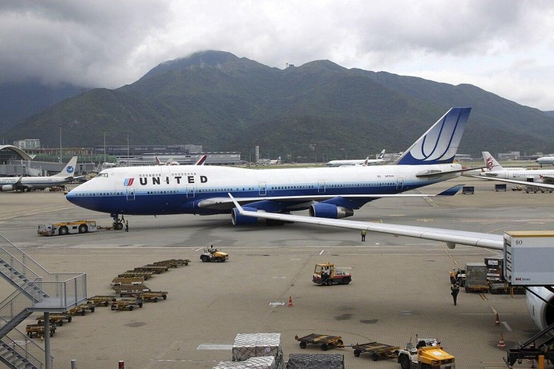 United airlines 747
