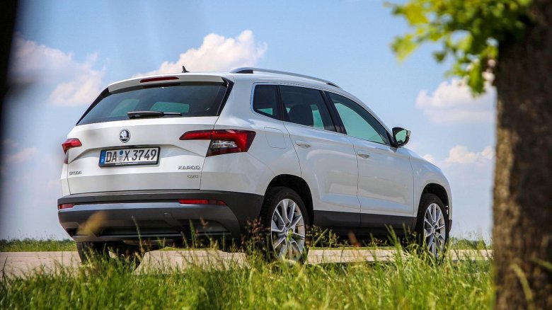 Skoda Karoq белый
