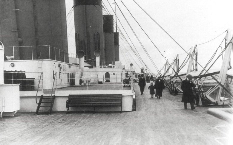 Шлюпочная палуба Титаника