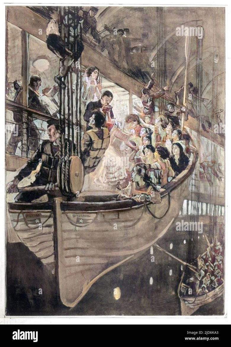 Титаник картины художников