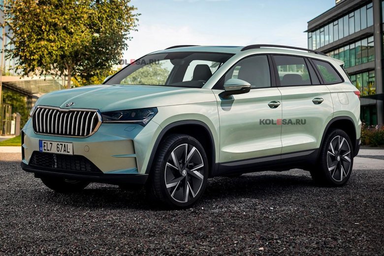Skoda Kodiaq 2023 новый