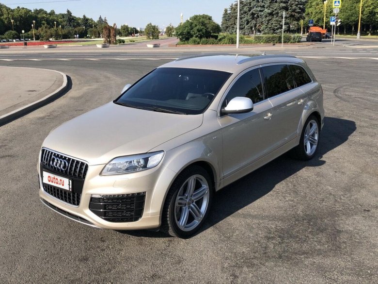 Q7 audi бежевый перламутр