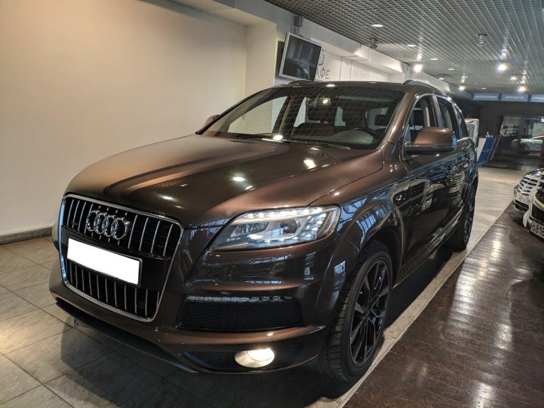 Ауди q7 коричневая