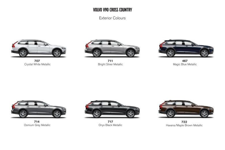 Вольво в90 габариты