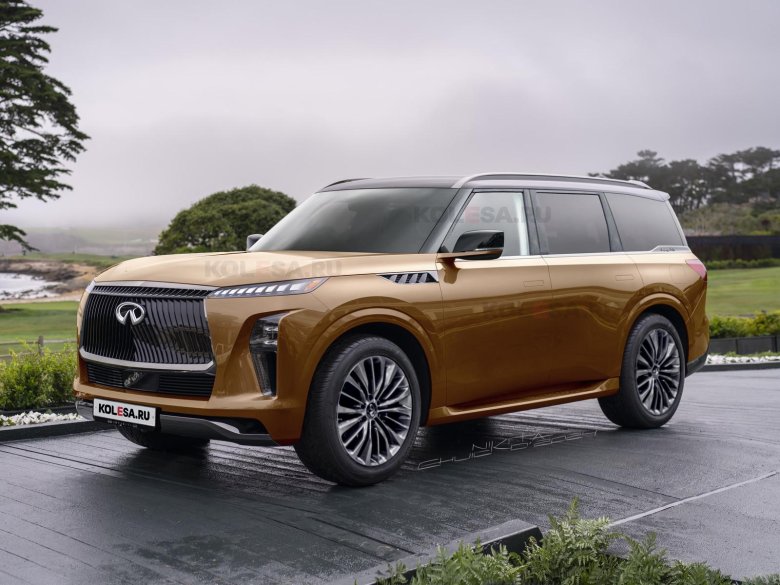 Infiniti qx80 i рестайлинг