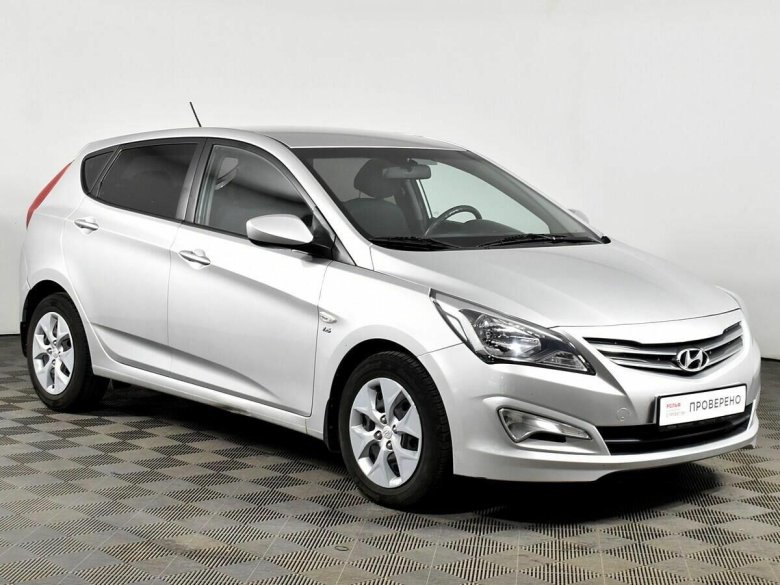 Hyundai Solaris 2015 белый