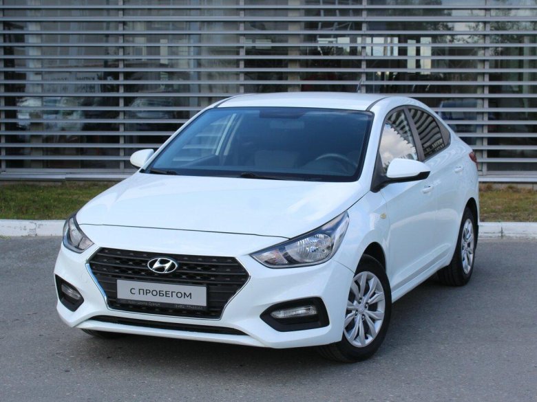 Хендай солярис 2019 белый механика