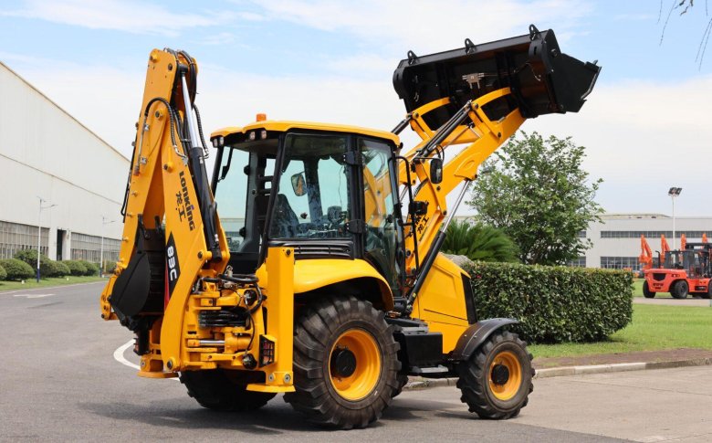 Трактор джисиби погрузчик экскаватор