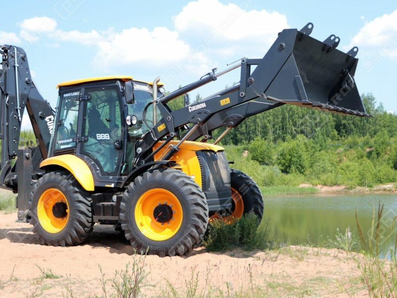 Cukurova 884 экскаватор погрузчик